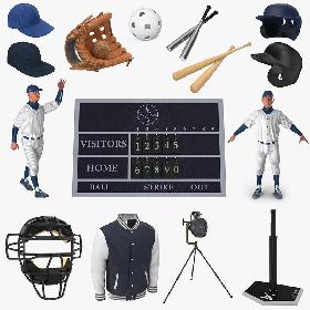 Baseball Collection 8 3D model